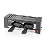 Nedis FCRA210FBK2 Raclette Grill voor 2 Personen