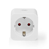 NEDIS WIFIP121FWT SmartLife Smart Plug Wi -Fi Energy Meder 3680 W Tipo F (CEE 7 3) -10 -45 ° C Android IOS White