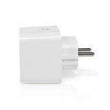 NEDIS WIFIP121FWT SmartLife Smart Plug Wi -Fi Energy Meder 3680 W Tipo F (CEE 7 3) -10 -45 ° C Android IOS White