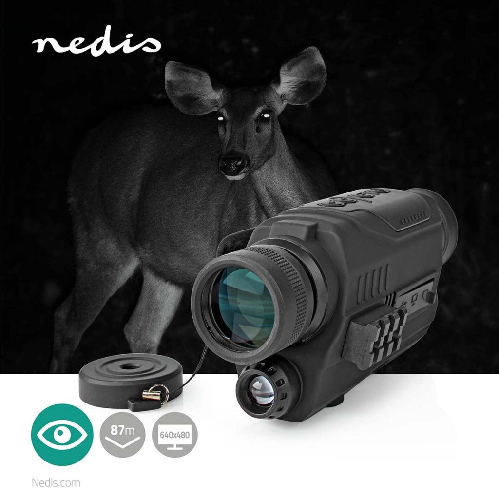 Nedis scbi9000bk monocular magnification: 5 x diameter objective lens: 32 mm field of vision: 87 m night view including travel bag