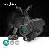 Nedis SCBI9000BK Monoculare Monocular: 5 X Diametro Obiettivo Lente: 32 mm Field of Vision: 87 m Vista notturna inclusa la borsa da viaggio