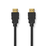 Nedis CVGP35000BK50 Hdmi trade; Kabel Hdmi trade; Connector Hdmi trade; Connector 8k@60hz Earc Verguld 5.00 M Pvc Zwart Polybag