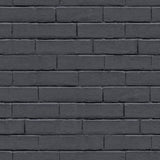 North Wall Noordwand tapet Gode vibber Chalkboard Brick Wall sort og grå