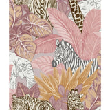 Noordwand noordwand fondos de pantalla buenos vibrantes animales rosa y naranja