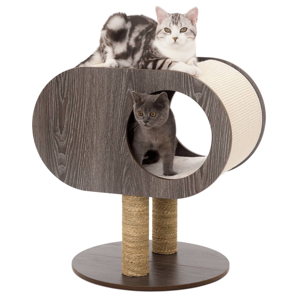 Jack and Vanilla Jack and Vanilla Cat Furniture Coco Molly 48x48x62 cm Gray