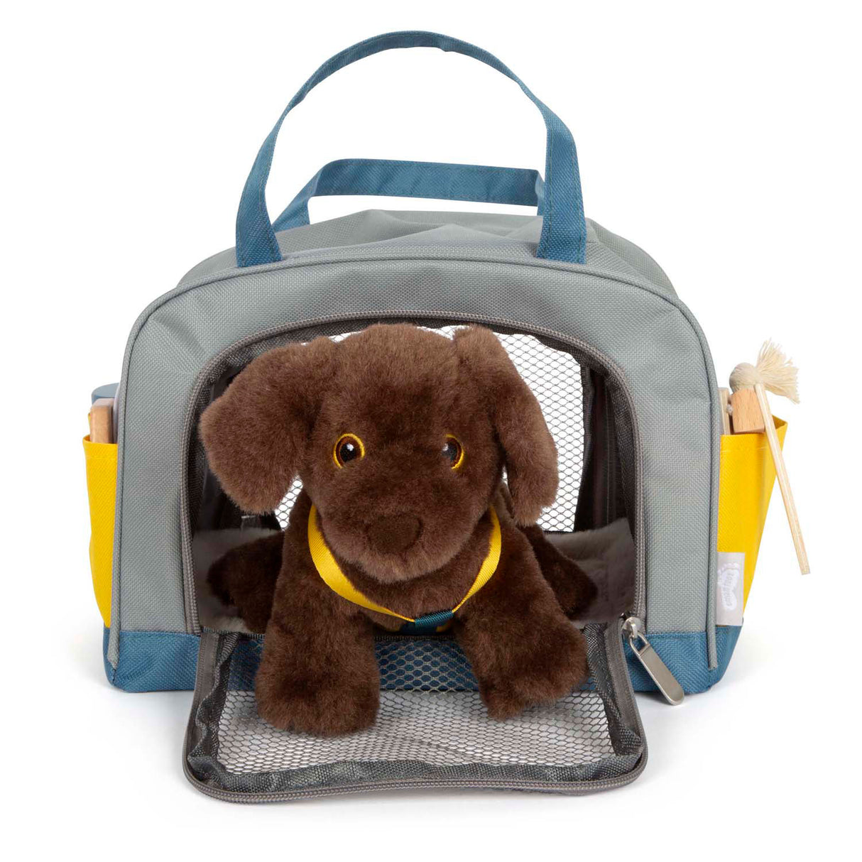 Lille fod - Cuddle Dog med Carrier Bag and Care Set