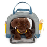 Pequeño Pie - Cuddle Dog con bolsas para transportistas y set de cuidado