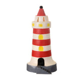Egmont lamp lighthouse red-white. 17x35 cm