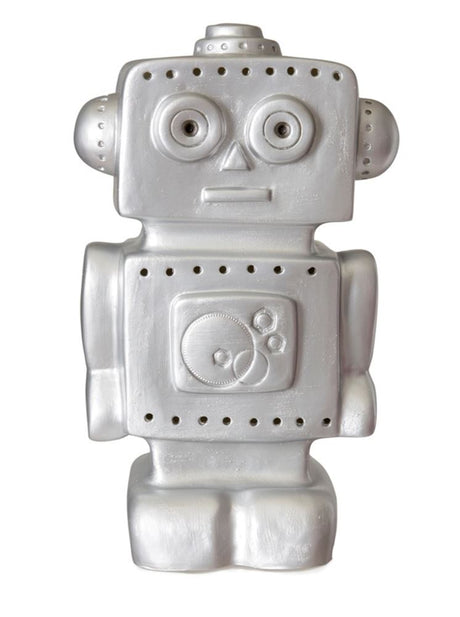 Egmont lamp robot silver. 33x18x10