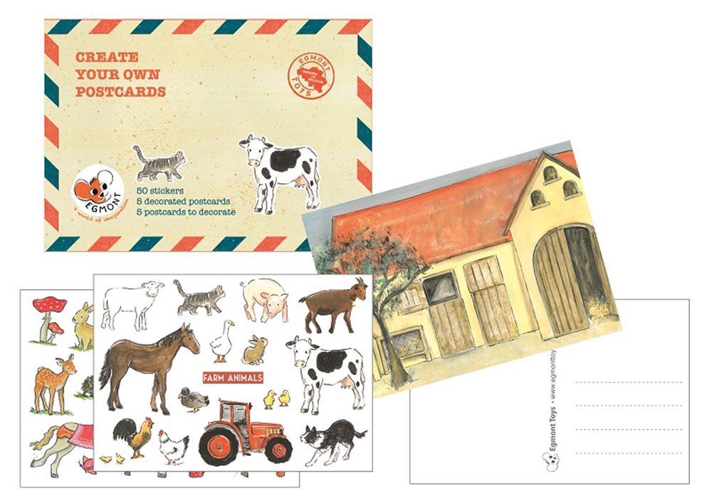 Egmont craft package 10 postcards with