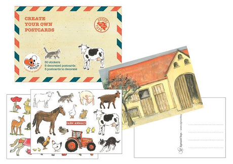 Egmont Bastelpaket 10 Postkarten mit