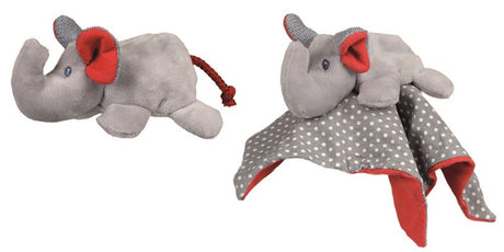Cuddle cloth elephant. 21x21 cm. 0+