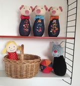 Bowling Set Wolf 18 cm. 0+
