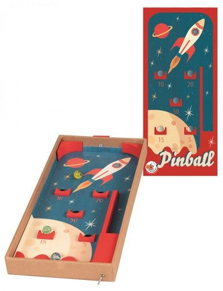 Hra Egmont: pinball. Rozmery 38,5 x 17 x 3,5 cm.