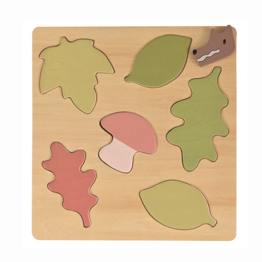 Egmont wooden puzzle forest. 24x24 cm. 2+