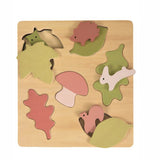 Egmont wooden puzzle forest. 24x24 cm. 2+