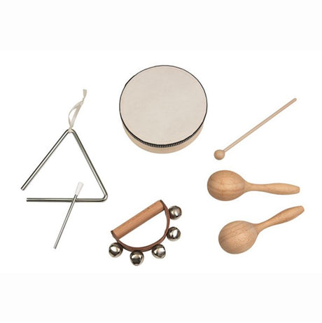 Zestaw instrumentów firmy Egmont. 6 części.23x16x9