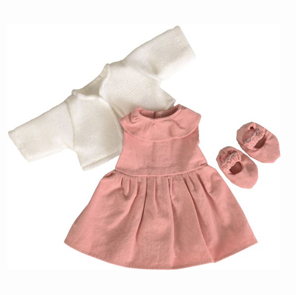 Dress pink. 20 x 30 cm. 1+