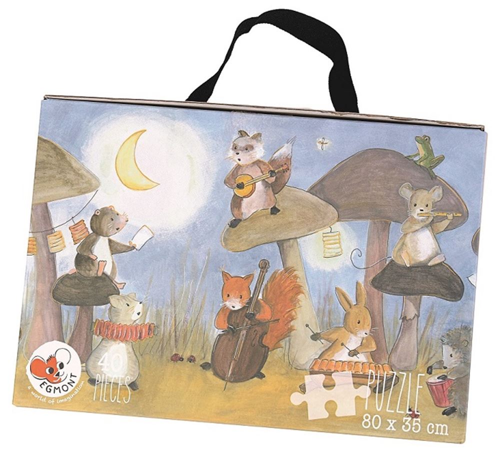 Egmont Puzzel 40 Stéck Museker. fsc k