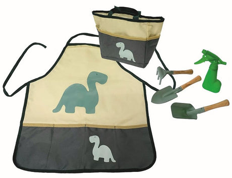Ensemble de jardin dinosaures 6 pièces. 22x22x9 cm. 3+