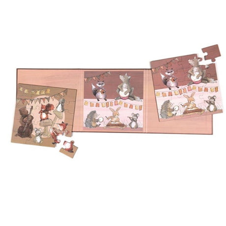 Egmont magnetic puzzle musicians. 17