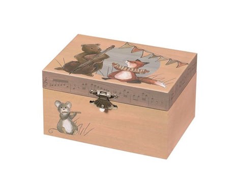 Ty Egmont jewelry box with music. musician