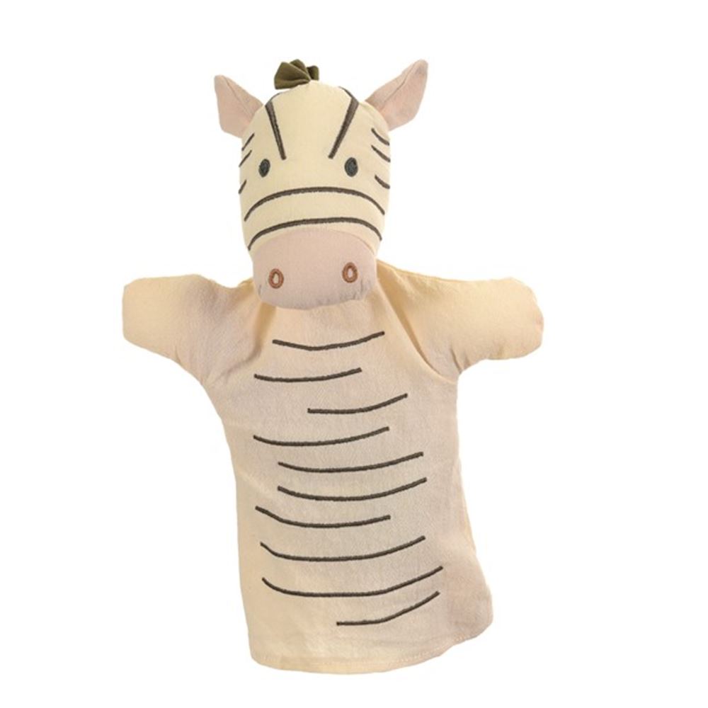Egmont zebra glove puppet. 29x17x6 cm. 0+