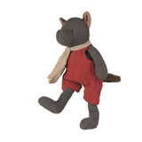 Egmont knitted cuddly toy wolf john. 30 cm