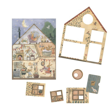 Egmont puzzle house of rabbit. fsc carto