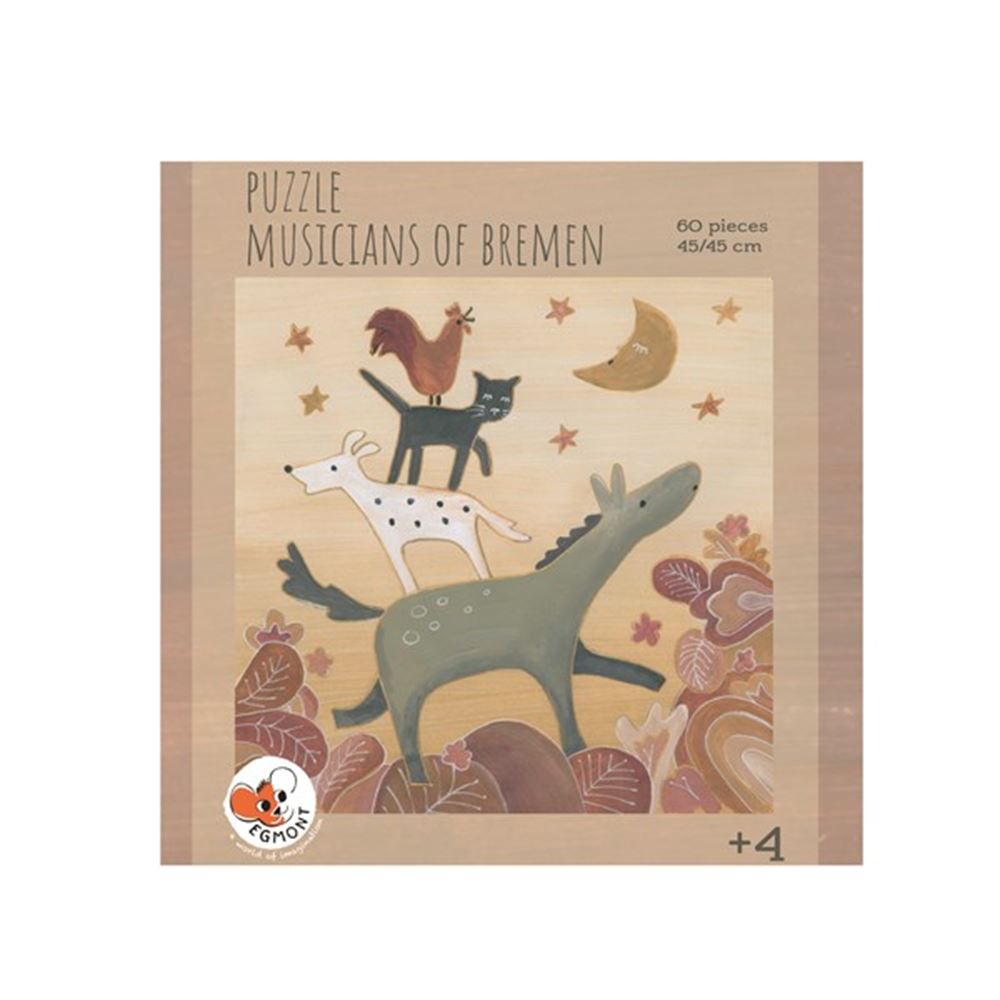 Egmont Puzzel Bremer Museker 60 Stéck. 2