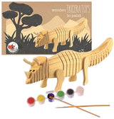 Fa triceratops festéshez. 22x7x5