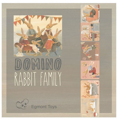 Egmont Domino Famill Kanéngchen. fsc Kartong