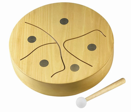 Egmont wooden drum. 26 cm. 3+