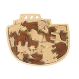 Egmont wooden shape puzzle Noah's Ark