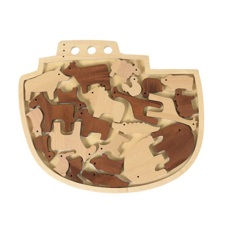 Egmont wooden shape puzzle Noah's Ark