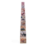 1.2.3 Dinosaurier Stack Pyramid. fsc Kaart