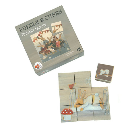 Egmont Cube Puzzle Famill Kanéngchen. fsc