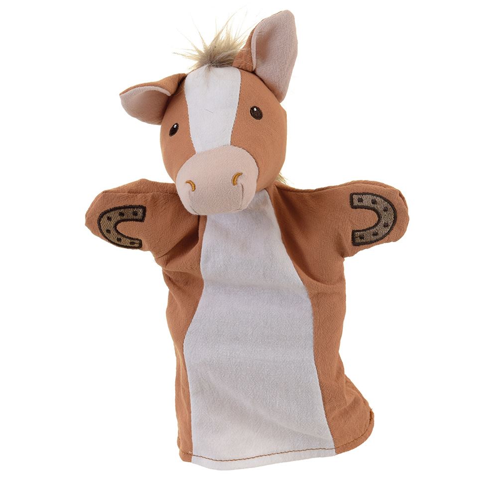 Egmont hand puppet horse. 29 cm. 0+