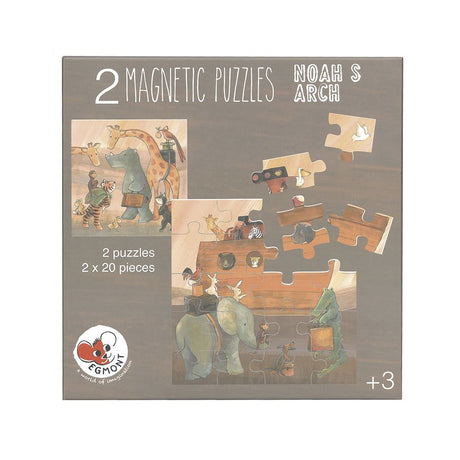 Egmont magnetisk puslespill Noahs Ark. 17,5x