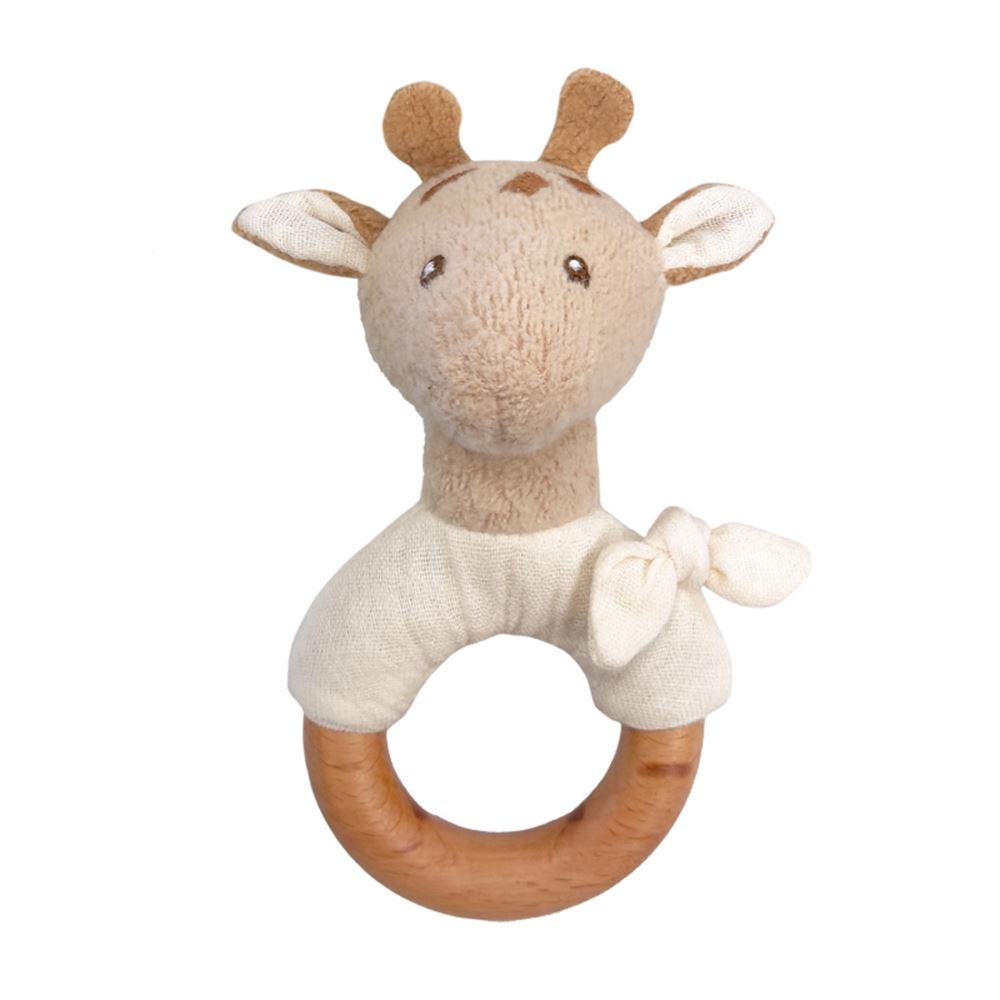Egmont cuddly toy rattle giraffe leonie.