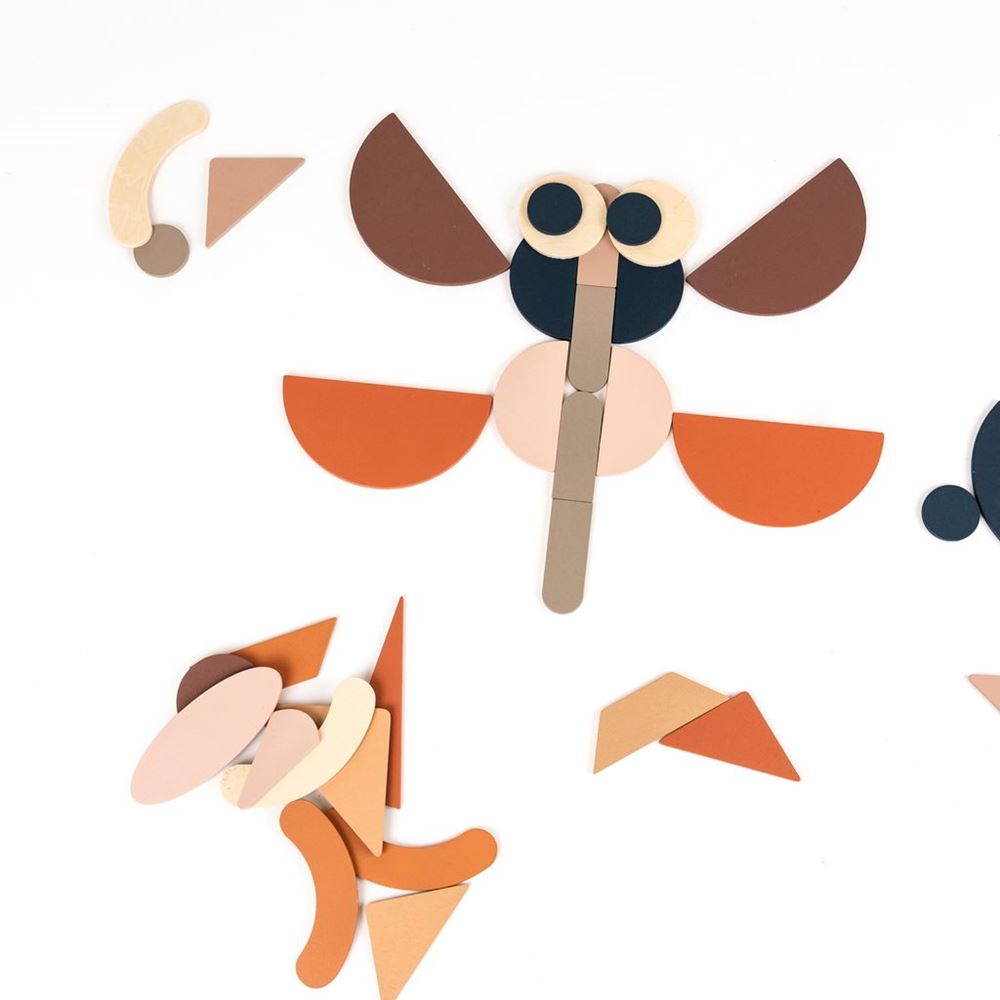 Egmont wooden shape puzzles (dsp). 15x