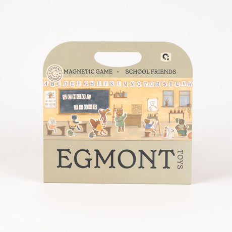 Škola magnetickej hry Egmont. 23x18x4