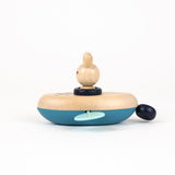 Egmont clockwater boat rabbit. 13x11x7 c