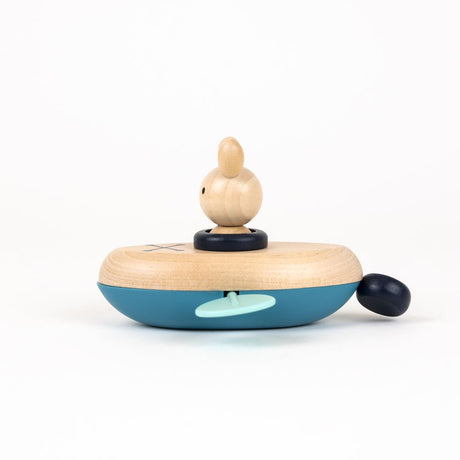 Egmont Clockwater Boat Rabbit. 13x11x7 c