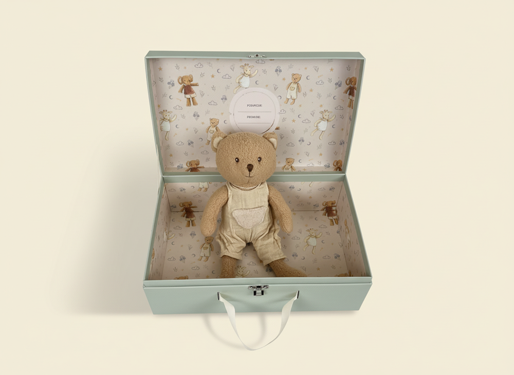 Egmont cuddly toy Marcel the bear gift box