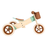 Pieno piccolo - Trike triciclo in legno Caramello marrone