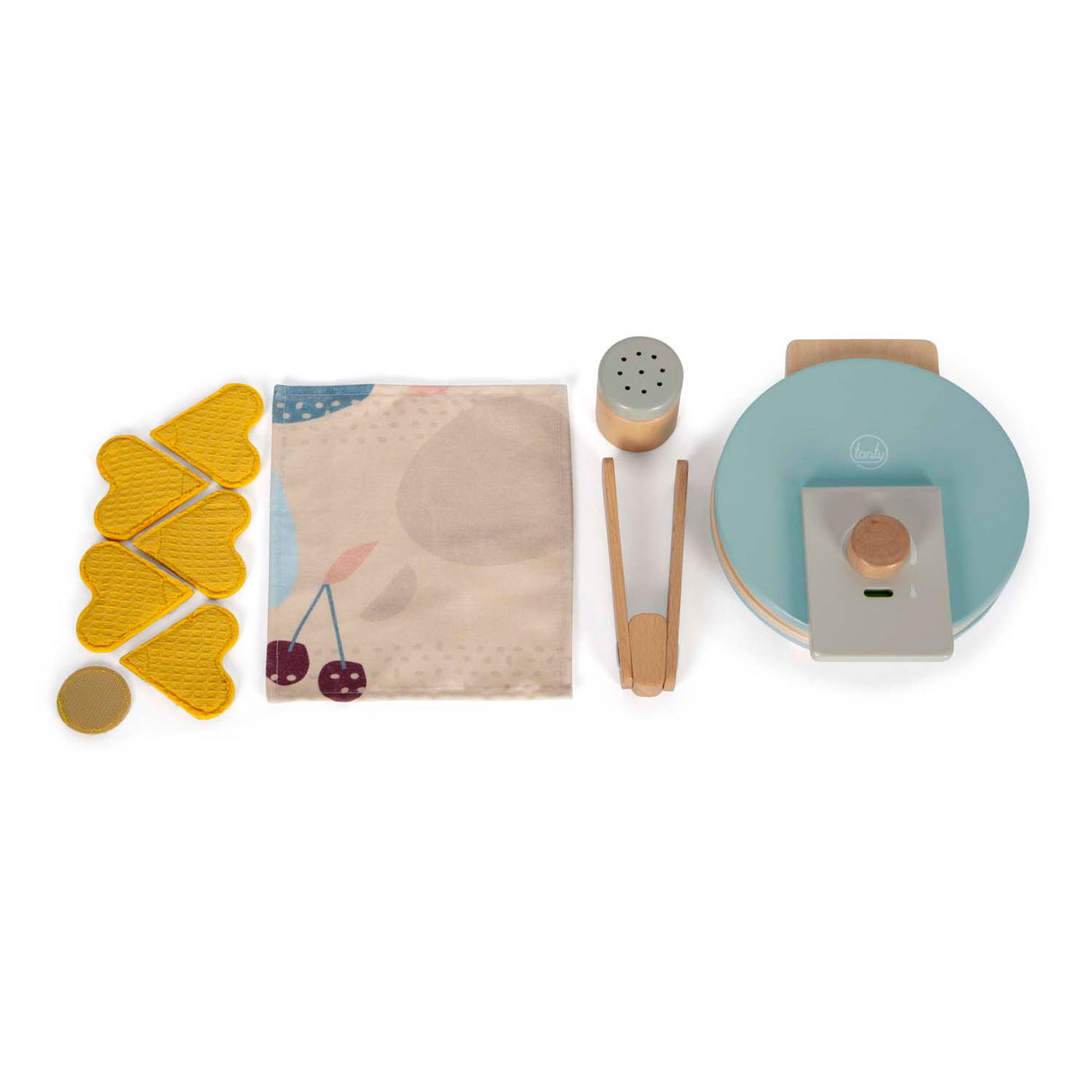 Small Foot - Wood Waffle Iron Play Set, 10dlg.