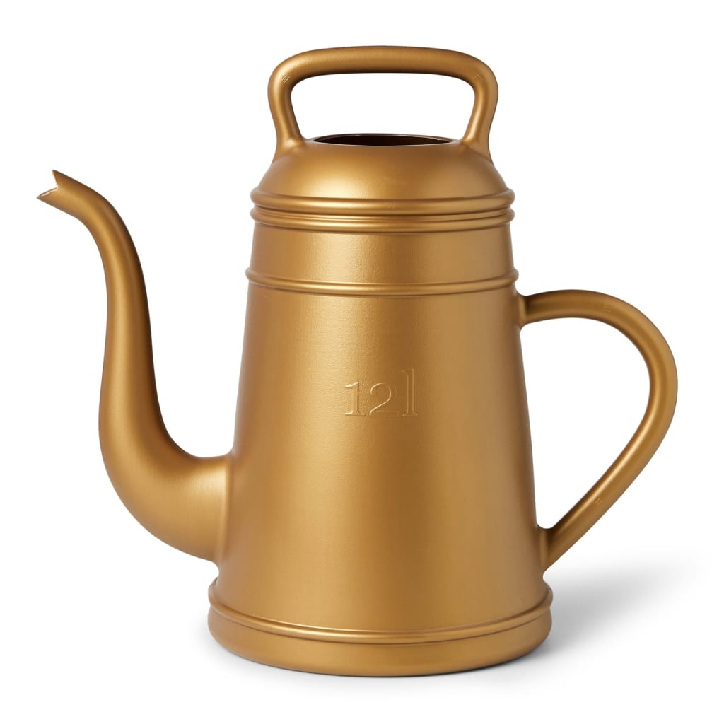 Capi Capi watering can Xala Lungo 12 L Gold colored