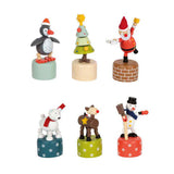 Small foot - display Christmas and winter dance figures, 12 pcs.