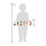 Small foot - display Christmas and winter dance figures, 12 pcs.